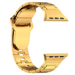 Square Buckle Armor Style Silicone Watch Band, For Apple Watch 7 41mm, For Apple Watch 7 45mm, For Apple Watch SE 40mm