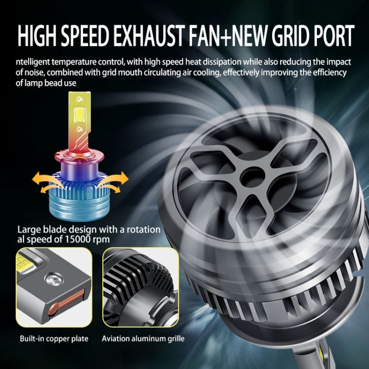 P15 1 Pair D1S / D1R DC10-32V / 35W / 6000K / 4000LM IP68 Waterproof Car LED Headlight, D1S / D1R