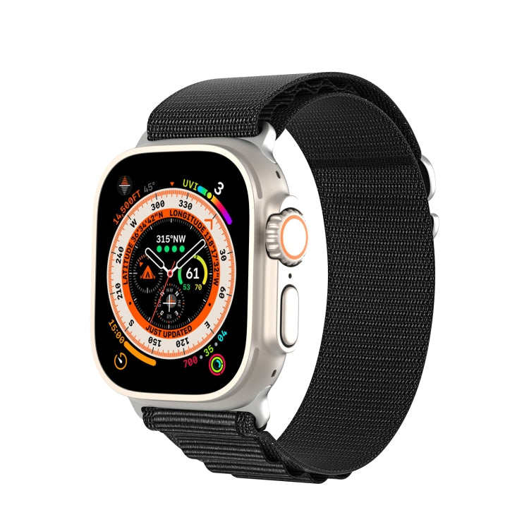 DUX DUCIS GS Series Nylon Loop Watch Band, For Apple Watch Ultra 49mm, For Apple Watch SE 2023 44mm, For Apple Watch SE 2023 40mm, For Apple Watch Ultra 2 49mm, For Apple Watch Series 9 45mm, For Apple Watch SE 2022 40mm, For Apple Watch SE 2022 44mm  ...