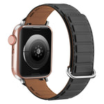 Reverse Buckle Magnetic Silicone Watch Band, For Apple Watch Series 8 45mm, For Apple Watch SE 2022 40mm, For Apple Watch SE 2022 44mm