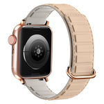 Reverse Buckle Magnetic Silicone Watch Band, For Apple Watch Series 8 45mm, For Apple Watch SE 2022 40mm, For Apple Watch SE 2022 44mm