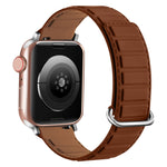 Reverse Buckle Magnetic Silicone Watch Band, For Apple Watch Series 8 45mm, For Apple Watch SE 2022 40mm, For Apple Watch SE 2022 44mm