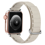 Reverse Buckle Magnetic Silicone Watch Band, For Apple Watch Series 8 45mm, For Apple Watch SE 2022 40mm, For Apple Watch SE 2022 44mm