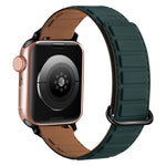 Reverse Buckle Magnetic Silicone Watch Band, For Apple Watch Series 8 45mm, For Apple Watch SE 2022 40mm, For Apple Watch SE 2022 44mm