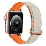 Reverse Buckle Magnetic Silicone Watch Band, For Apple Watch Series 10 46mm, For Apple Watch Series 10 42mm, For Apple Watch SE 2023 44mm