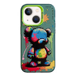 Animal Pattern Oil Painting Series PC + TPU Phone Case, For iPhone 13 mini