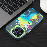 Animal Pattern Oil Painting Series PC + TPU Phone Case, For iPhone XR