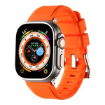 Double Ring Silicone Watch Band, For Apple Watch 42mm, For Apple Watch 38mm
