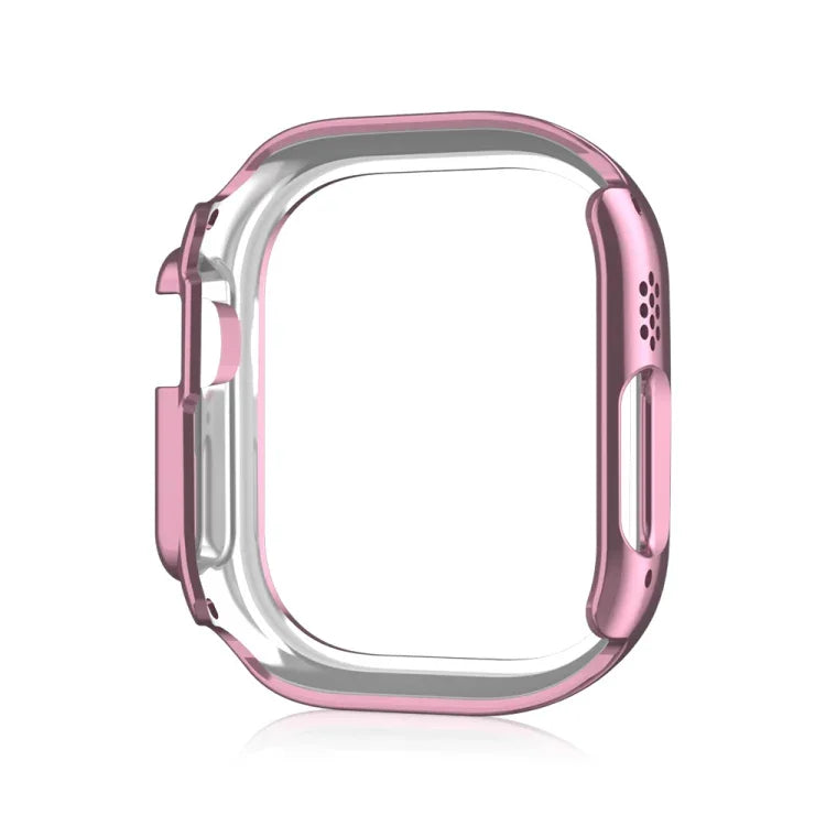 Double Row Diamond Hollow PC Watch Case, For Apple Watch Ultra 2 / Ultra 49mm