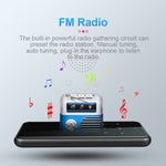 M15 Multi-function Smart Voice Recorder MP3 Hifi Sound Music Player Walkman, 4GB, 8GB, 16GB, 32GB