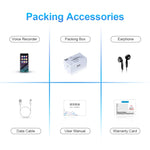 M15 Multi-function Smart Voice Recorder MP3 Hifi Sound Music Player Walkman, Bluetooth Version, 4GB, 8GB, 16GB, 32GB