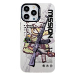 Electroplated Silver Series PC Protective Phone Case, For iPhone 14 Pro Max, For iPhone 13 Pro Max