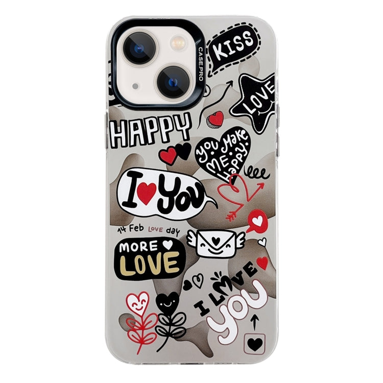 Electroplated Silver Series PC Protective Phone Case, For iPhone 15 Plus, For iPhone 15
