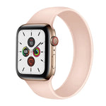 For Apple Watch Series 5 & 4 44mm / 3 & 2 & 1 42mm Solid Color Elastic Silicone Replacement Wrist Strap Watchband, Size:S 130mm, S 130mm, Size:M 143mm, M 143mm, Size:L 156mm, L 156mm