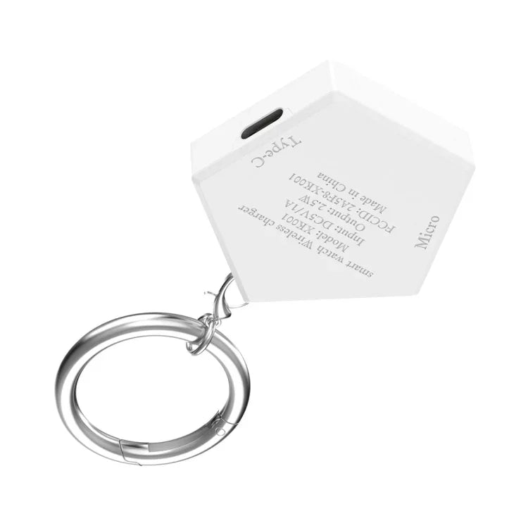 For Samsung Galaxy Watch 6 / 6 Classic Portable Smart Watch Charger, Type-C, Micro USB
