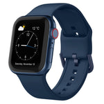 Pin Buckle Silicone Watch Band, For Apple Watch Series 3 38mm