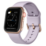 Pin Buckle Silicone Watch Band, For Apple Watch Series 2 38mm