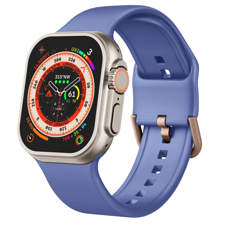 Pin Buckle Silicone Watch Band, For Apple Watch Series 2 38mm