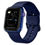 Pin Buckle Silicone Watch Band, For Apple Watch Series 2 38mm