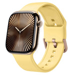 Pin Buckle Silicone Watch Band, For Apple Watch Series 10 46mm