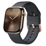 Pin Buckle Silicone Watch Band, For Apple Watch Series 10 46mm