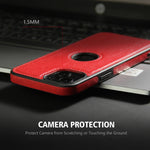 Leather Texture Stitching Phone Case, For iPhone 15 Pro Max, For iPhone 15 Pro, For iPhone 15 Plus, For iPhone 15
