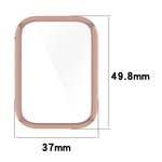PC + Tempered Glass Film Integrated Watch Protective Case, For Xiaomi Mi Band 8 Pro