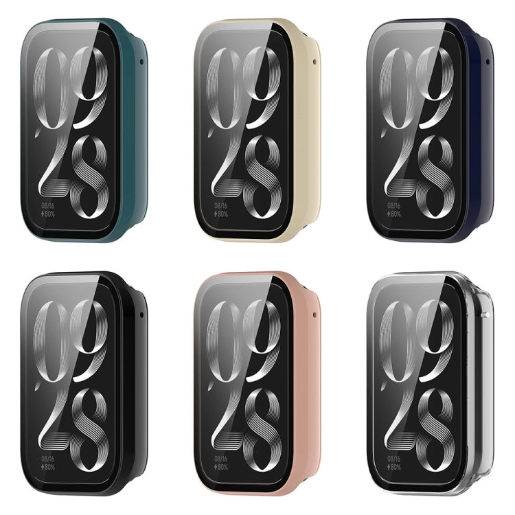 PC + Tempered Glass Film Integrated Watch Protective Case, For Xiaomi Mi Band 8 Pro