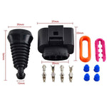 1 Set For Audi A7 3.0T 2016 Car Ignition Coil Connector Repair Kit, Large Size 1J0998724, Large Size
