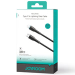 JOYROOM SA32-CL3 Starry Series 30W USB-C / Type-C to 8 Pin Fast Charging Data Cable, USB-C / Type-C to 8 Pin