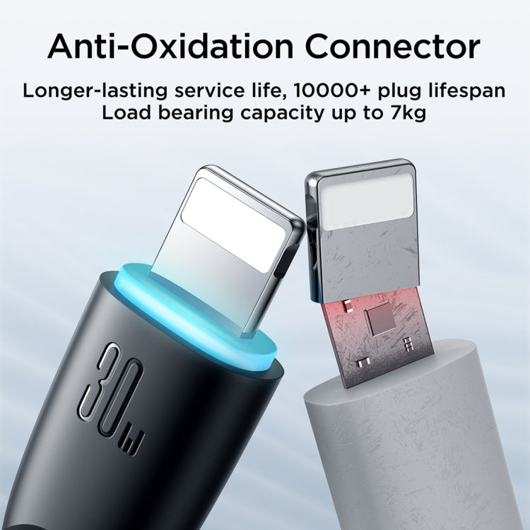 JOYROOM SA32-CL3 Starry Series 30W USB-C / Type-C to 8 Pin Fast Charging Data Cable, USB-C / Type-C to 8 Pin