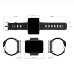 DM100 2.86 inch IPS Full Screen Smart Sport Watch, Support Independent Card Insertion / Multiple Sports Modes / Heart Rate Monitoring / Step Counting, RAM 1GB+ROM 16GB, RAM 3GB+ROM 32GB