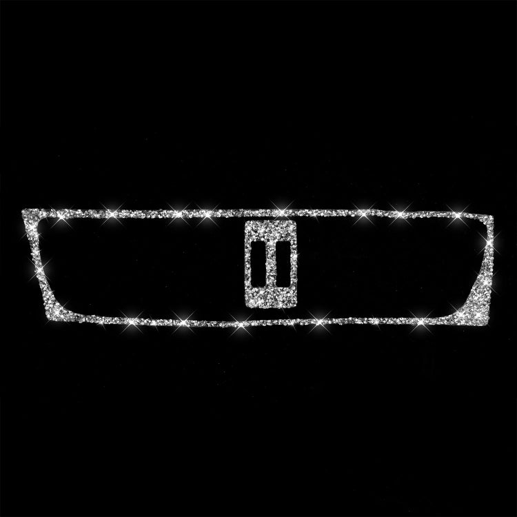 For Audi A4 / A5 / Q5 2pcs Car Air Conditioner Outlet Diamond Decoration Sticker, Air Conditioner Outlet Left Drive, Air Conditioner Outlet Right Drive