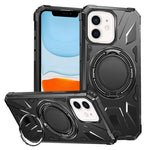 MagSafe Magnetic Shockproof Phone Case with Ring Holder, For iPhone 12/12 Pro, For iPhone 12 Pro Max, For iPhone 11