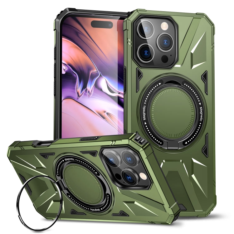 MagSafe Magnetic Shockproof Phone Case with Ring Holder, For iPhone 17 Pro Max, For iPhone 17 Pro, For iPhone 17, For iPhone Air, For iPhone 16 Pro Max, For iPhone 16 Pro