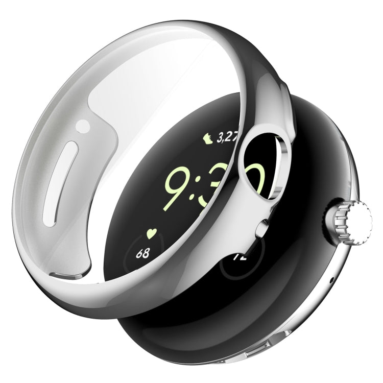 Full Coverage TPU Electroplated Watch Protective Case, For Google Pixel Watch 2
