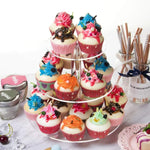 YX062 3 Tier Acrylic Circular Cupcake Stand, YX062