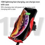 M2 Infrared lnduction Wireless Fast Charging Air Outlet Car Holder