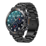 K56 Pro 1.39 inch Smart Steel Strap Wristband Support Heart Rate Monitoring / Blood Pressure Monitoring, Steel Strap (Black Milanese), Steel Strap (Black Three Strains), Steel Strap (Black Bamboo Joint)