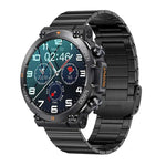 K56 Pro 1.39 inch Smart Steel Strap Wristband Support Heart Rate Monitoring / Blood Pressure Monitoring, Steel Strap (Black Milanese), Steel Strap (Black Three Strains), Steel Strap (Black Bamboo Joint)
