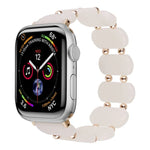 Stretch Resin Watch Band, For Apple Watch Series 8 41mm, For Apple Watch Series 8 45mm, For Apple Watch SE 2022 40mm, For Apple Watch SE 2022 44mm, For Apple Watch Series 7 41mm, For Apple Watch Series 7 45mm