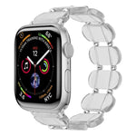 Stretch Resin Watch Band, For Apple Watch SE 40mm, For Apple Watch SE 44mm, For Apple Watch 6 40mm, For Apple Watch Series 6 44mm, For Apple Watch Series 5 44mm, For Apple Watch Series 5 40mm