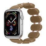 Stretch Resin Watch Band, For Apple Watch SE 40mm, For Apple Watch SE 44mm, For Apple Watch 6 40mm, For Apple Watch Series 6 44mm, For Apple Watch Series 5 44mm, For Apple Watch Series 5 40mm