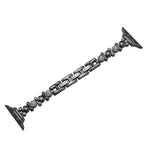 Metal Diamond Bear Chain Watch Band, For Apple Watch SE 2023 44mm, For Apple Watch SE 2023 40mm, For Apple Watch Ultra 2 49mm, For Apple Watch Series 9 45mm, For Apple Watch Series 9 41mm, For Apple Watch Ultra 49mm, For Apple Watch Series 8 41mm      ...