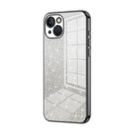 Gradient Glitter Powder Electroplated Phone Case, For iPhone 13 Pro Max, For iPhone 13 Pro, For iPhone 13, For iPhone 12, For iPhone 12 Pro Max, For iPhone 12 Pro