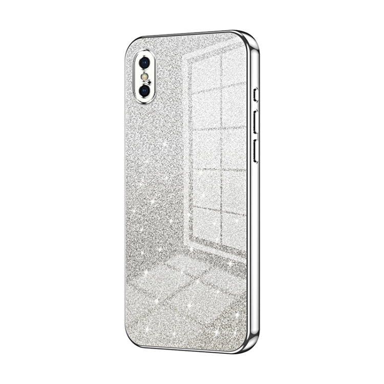 Gradient Glitter Powder Electroplated Phone Case, For iPhone 11 Pro Max, For iPhone 11, For iPhone 11 Pro, For iPhone X / XS, For iPhone XR, For iPhone XS Max