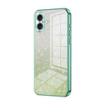Gradient Glitter Powder Electroplated Phone Case, For iPhone 16 Pro, For iPhone 16 Plus, For iPhone 16, For iPhone 15 Pro Max, For iPhone 15 Pro, For iPhone 15 Plus