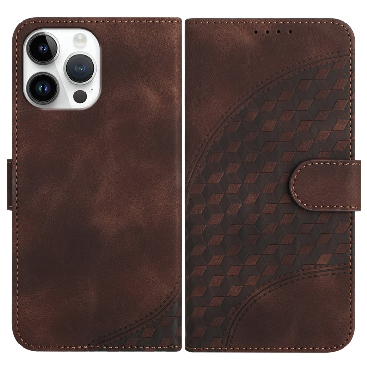 YX0060 Elephant Head Embossed Phone Leather Case with Lanyard, For iPhone 13 Pro Max, For iPhone 13 Pro, For iPhone 13, For iPhone 13 mini, For iPhone 12/12 Pro, For iPhone 12 Pro Max