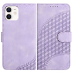 YX0060 Elephant Head Embossed Phone Leather Case with Lanyard, For iPhone 13 Pro Max, For iPhone 13 Pro, For iPhone 13, For iPhone 13 mini, For iPhone 12/12 Pro, For iPhone 12 Pro Max