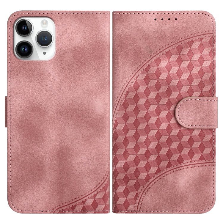 YX0060 Elephant Head Embossed Phone Leather Case with Lanyard, For iPhone 12 mini, For iPhone 11 Pro Max, For iPhone 11, For iPhone 11 Pro, For iPhone XS / X, For iPhone XR